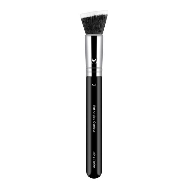 Netmeds | Miss Claire M5 - Flat Angled Contour Brush (Chrome) 1's