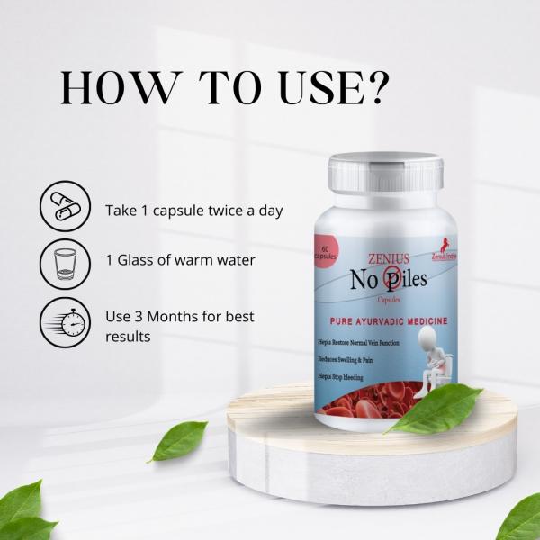 Zenius No Piles Capsule 60's - Vital Health