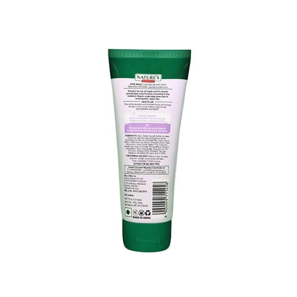 Nature's Essence Gel Face Wash - Acne Magic 100 ml - Face Wash & Cleansers