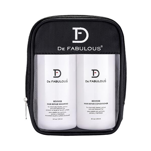 De Fabulous Reviver Hair Repair Shampoo & Conditioner Combo - Sulfate Free 500 ml - Shampoos