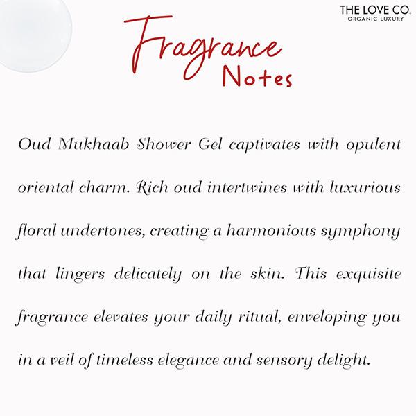The Love Co. Oud Mukhaab Body Lotion - Daily Skin Moisture for Men and Women, Intense Hydration for Dry Skin 250 ml - Creams/Oils/Lotions