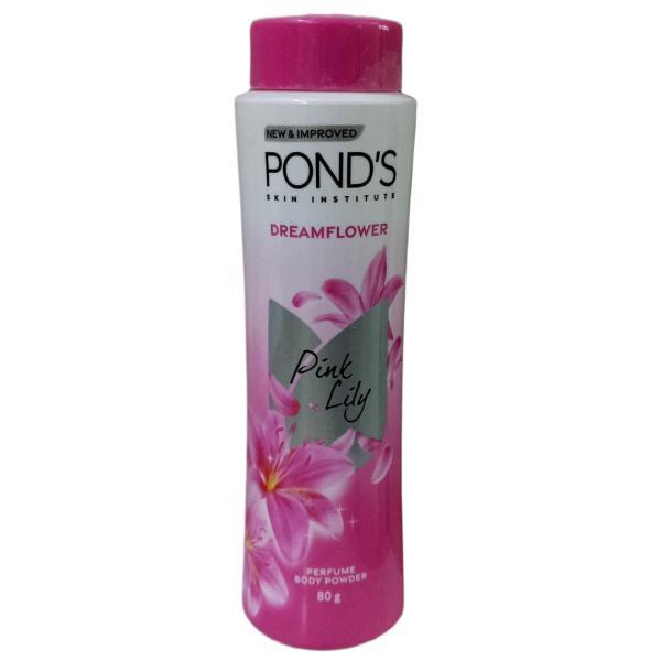 Netmeds | Pond's Dreamflower Fragrant Talcum Powder, Pink Lily 80 g