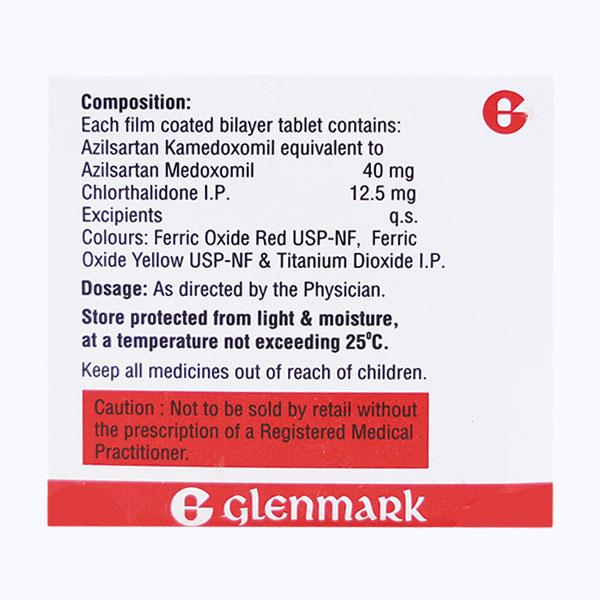 Asar CT 40/12.5mg Tablet 10'S - Hypertension-Ang