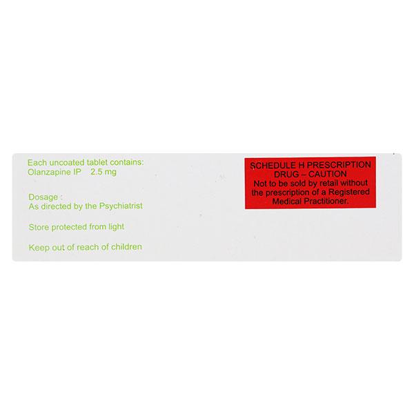 Ozapin MD 2.5mg Tablet 10'S - Schizophrenia-Aps
