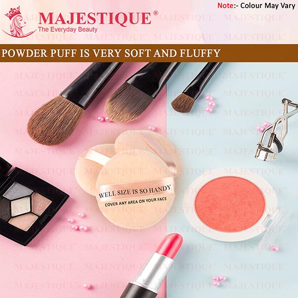 Majestique Face Soft Pad Pink Tone FC49 1's - Sponges & Applicators