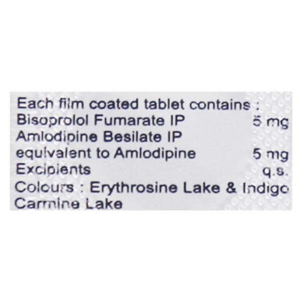 Bisoheart AM 5mg Tablet 10'S - Hypertension-Bet