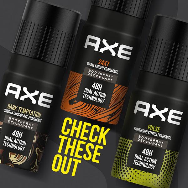 Axe Gold Temptation Long Lasting Deodorant Bodyspray For Men 215 ml - Men Deodorants/Roll-Ons