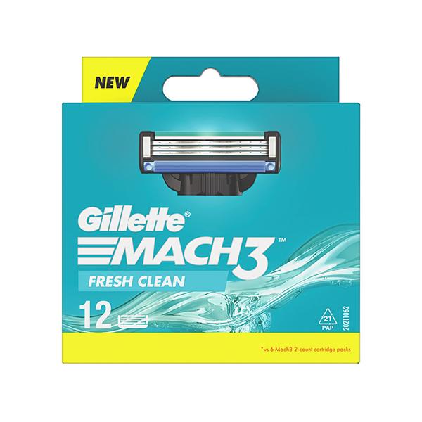 Netmeds | Gillette Mach 3 Cartridge 12's