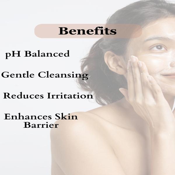 Dermistry Sensitive & Dry Skin Calming Soothening Body Milk Lotion 200 ml + Safe Cleansing Sensitive & Dry Skin Calming Face Wash 100 ml - Face Wash & Cleansers