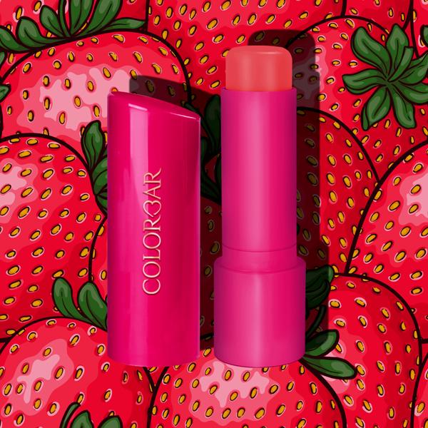 Colorbar Strawberry Lip Balm with SPF 15 4.5 gm - Lip Balms