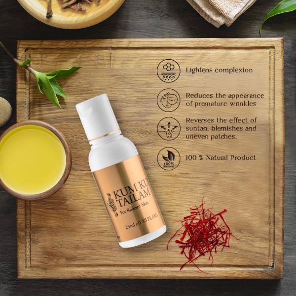 Vasu Kum Kumadi Tailam 25 ml - Face Oils
