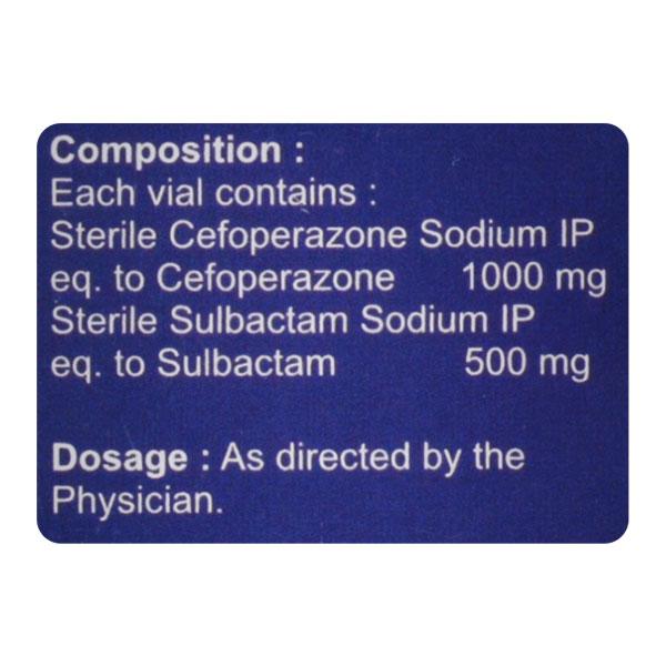 Aupera S 1.5gm Injection 1's - Bacterial Infections-Cep