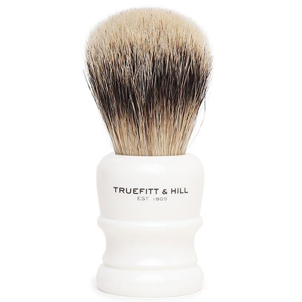 Truefitt and Hill Faux Porcelain Super Handmade Shaving Brush Wellington Luxury Essential Grooming Collection for Men 1's - Shaving Brushes