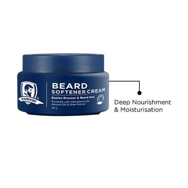 The Beard Story Beard Softner Cream 50 gm - Beard Cream