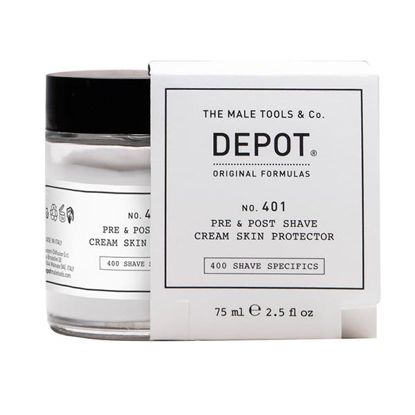 Netmeds | Depot 401 Pre & Post Shave Cream Skin Protector 75 ml