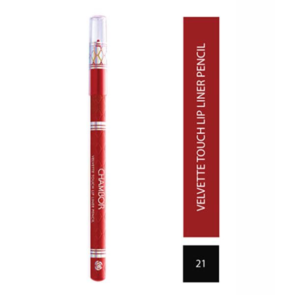 Netmeds | Chambor Velvette Touch Lip Liner Pencil - Rd 21 1.14 gm