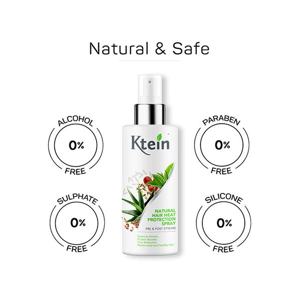 Ktein Natural Hair Heat Protection Spray 100 ml 1's - Hair Sprays & Mists
