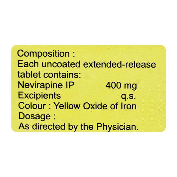 NEVIR ER Tablet 30's - Viral infections-Ant