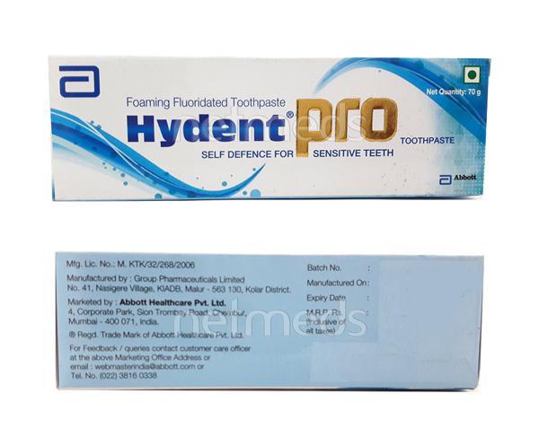 Netmeds | Hydent Pro Tooth Paste 70gm
