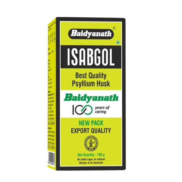 Netmeds | Baidyanath Isabgol Psyllium  Husk Powder 100g