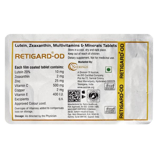 RETIGARD OD Tablet 10's