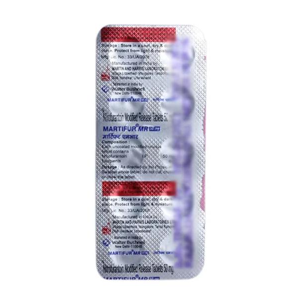 Martifur MR 50mg Tablet 10'S - Bacterial Infections-OAB