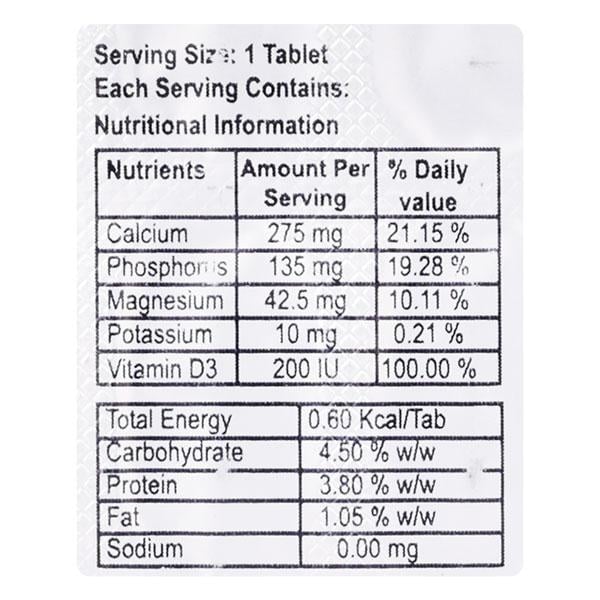 CALVOLI Tablet 15's - Supplements-Vam