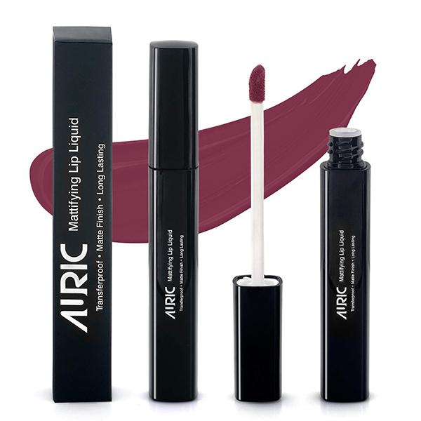 Netmeds | Auric Mattifying Lip Liquid Scandalacious 3301 4 ml