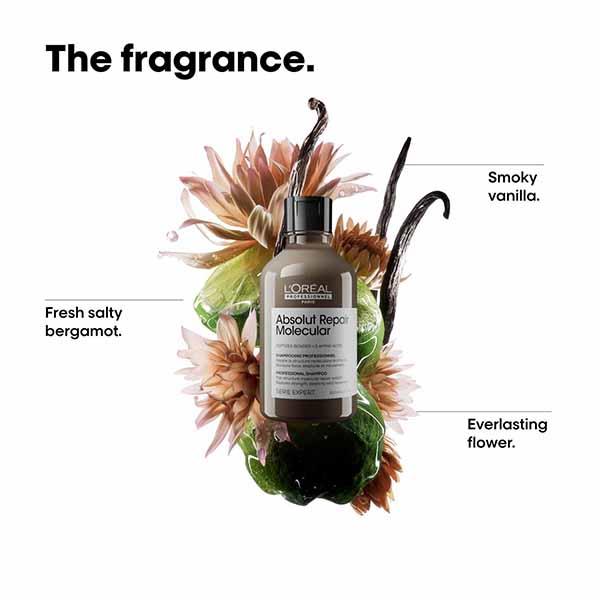 L'Oreal Professionnel Absolut Repair Molecular Sulfate-Free Deep Repairing Shampoo for Damaged Hair 300 ml - Shampoos