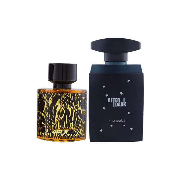 Netmeds | Maryaj Wild Stripes EDP Aromatic Oriental Perfume And Maryaj After Dark EDP Woody Aromatic Perfume 200 ml