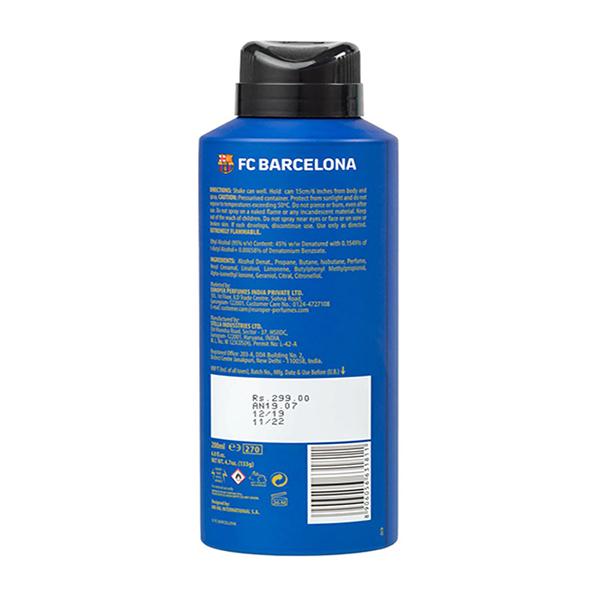 FC Barcelona Deo (Blue) 200 ml - Deodorants/Roll-Ons