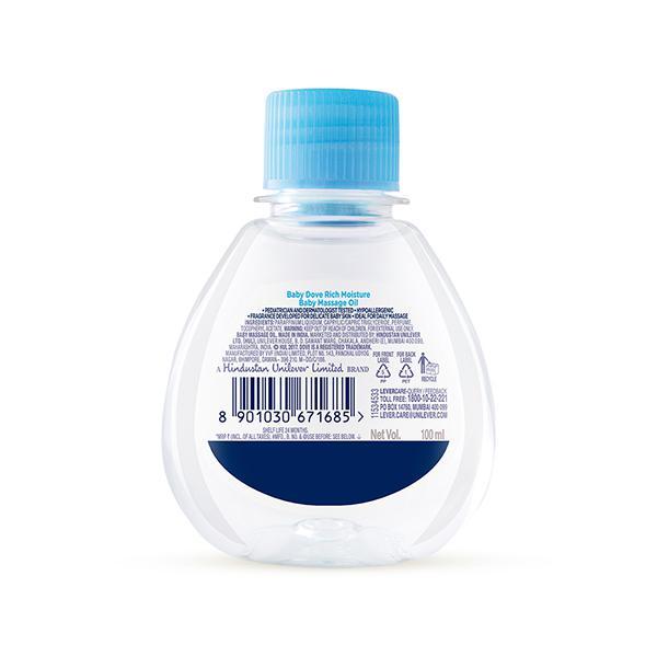 Baby Dove Rich Moisture Baby Massage Oil 100 ml - Creams, Lotions & Oils