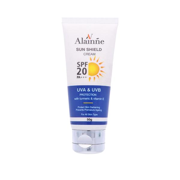 Netmeds | Alainne Sun Shield Cream Uva and Uvb Protection Spf20 50 gm