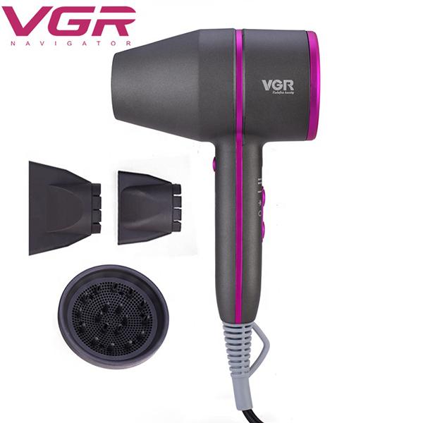 VGR V-403 Professional Hair Dryer 3 Heat Setting comes with Diffuser, Concentrator. 1's - Hair Dryers
