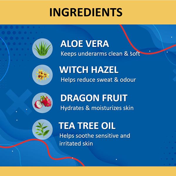 Cocomo Chic Deodorant For Girls With Tea Tree and Passion Fruit Natural and Safe Deodorant for Tweens and Teens 150 ml - Deodorants/Roll-Ons