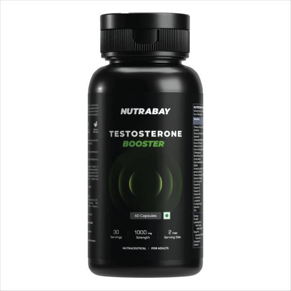 Netmeds | Nutrabay Testosterone Booster Capsule 60 s