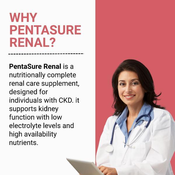 PentaSure Renal Powder - Vanilla Flavour 400 g - Daily Health Drinks
