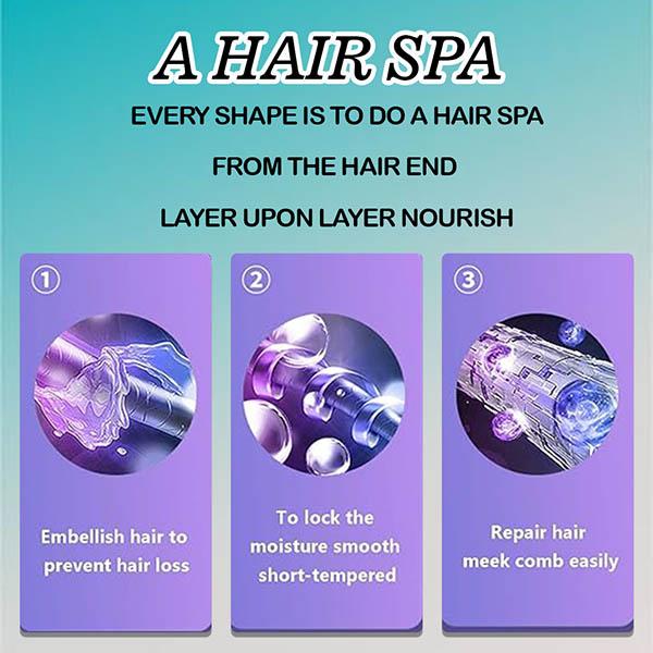 Ktein 2-In-1 Hot Air Ion Dryer Brush and Styler 10 g - Multi-Stylers