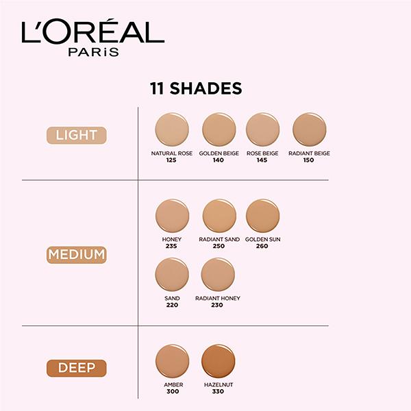 L'Oreal Paris Infallible 24H Fresh Wear Foundation, 150 Radiant Beige 30 Gm - Foundation