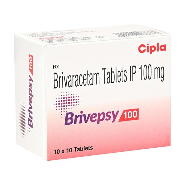 BRIVEPSY 100 Tablet 10's - Epilepsy/Convulsion-Ant