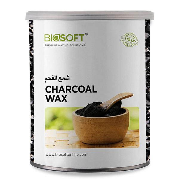 Netmeds | Biosoft Charcoal Cream Wax Liposoluble Wax 800 ml