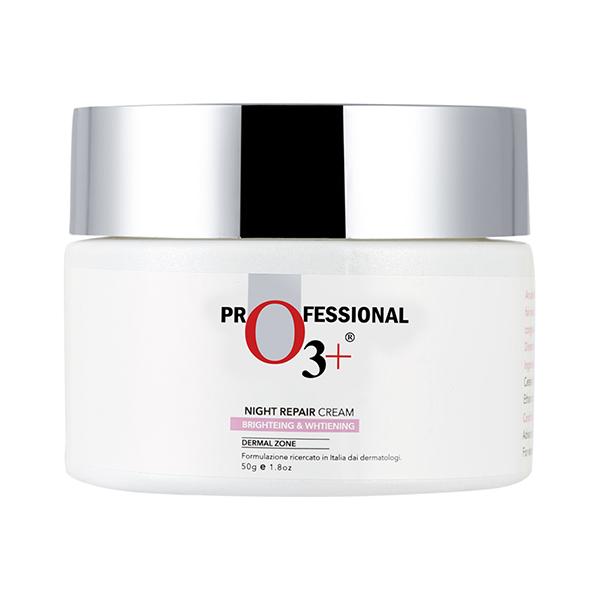 Professional O3+ Dermal Zone Night Repair Cream - Brightening & Whitening 50 gm - Night Cream