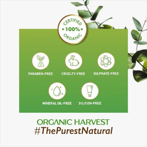 Organic Harvest Brightening Foaming Face Wash for All Skin Vitamin C kakadu plum & Acai Berry 100 gm - Face Washes