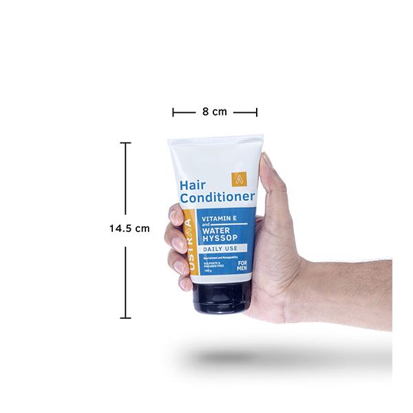 Ustraa Hair Conditoner - Vitamin E & Water Hyssop Daily Use 100 gm - Conditioners