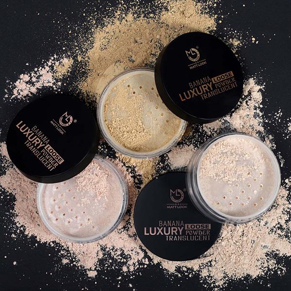 Matt Look Face Makeup Banana Luxury Loose Powder Translucent, Fair 12 gm - Loose Powder