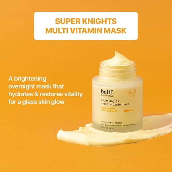 Belif Super Knights - Multi Vitamin Mask 75 ml - Masks & Peels