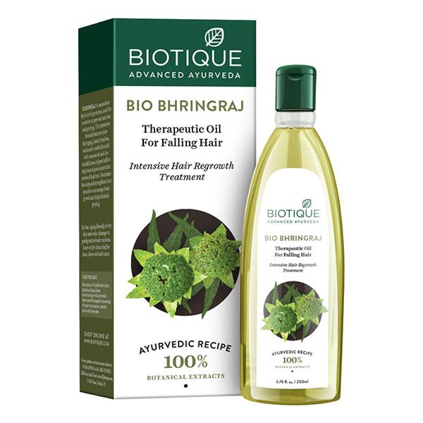 Biotique Bio Bhringraj Oil 200 ml - Hair Oils