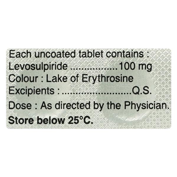 Levipride 100mg Tablet 10'S - Psychosis-Ans