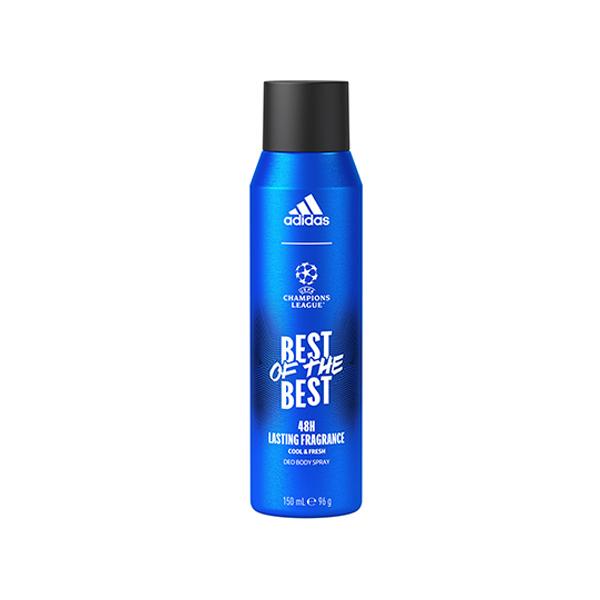 Adidas UEFA BOTB EDT 100ml + Deodorant Spray 150ml + Ice Bath Sensation Shower Gel 400ml 3's - Men Deodorants/Roll-Ons