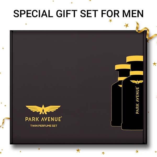 Park Avenue Eau De Perfume Liquid Gift Set for Men, Euphoria and Harmony 1's - Perfumes (Edt/Edp)